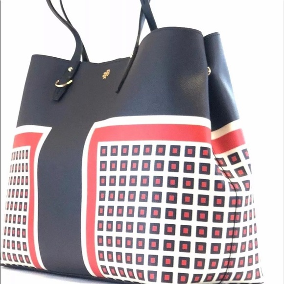 Tory Burch kerrington square tote large Milano NWT - Picture 5 of 6